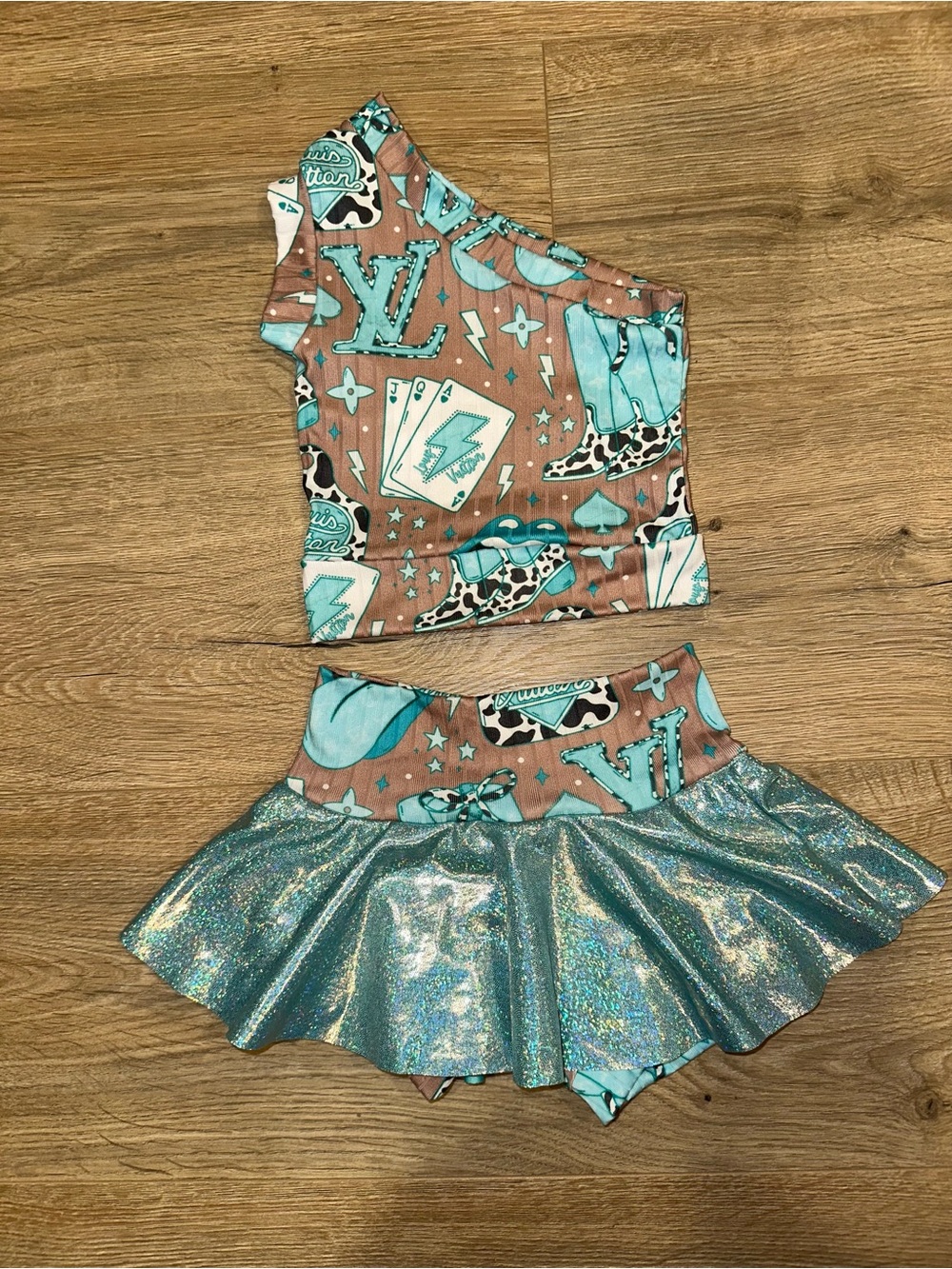 Handmade Western Boujee Two Piece Set